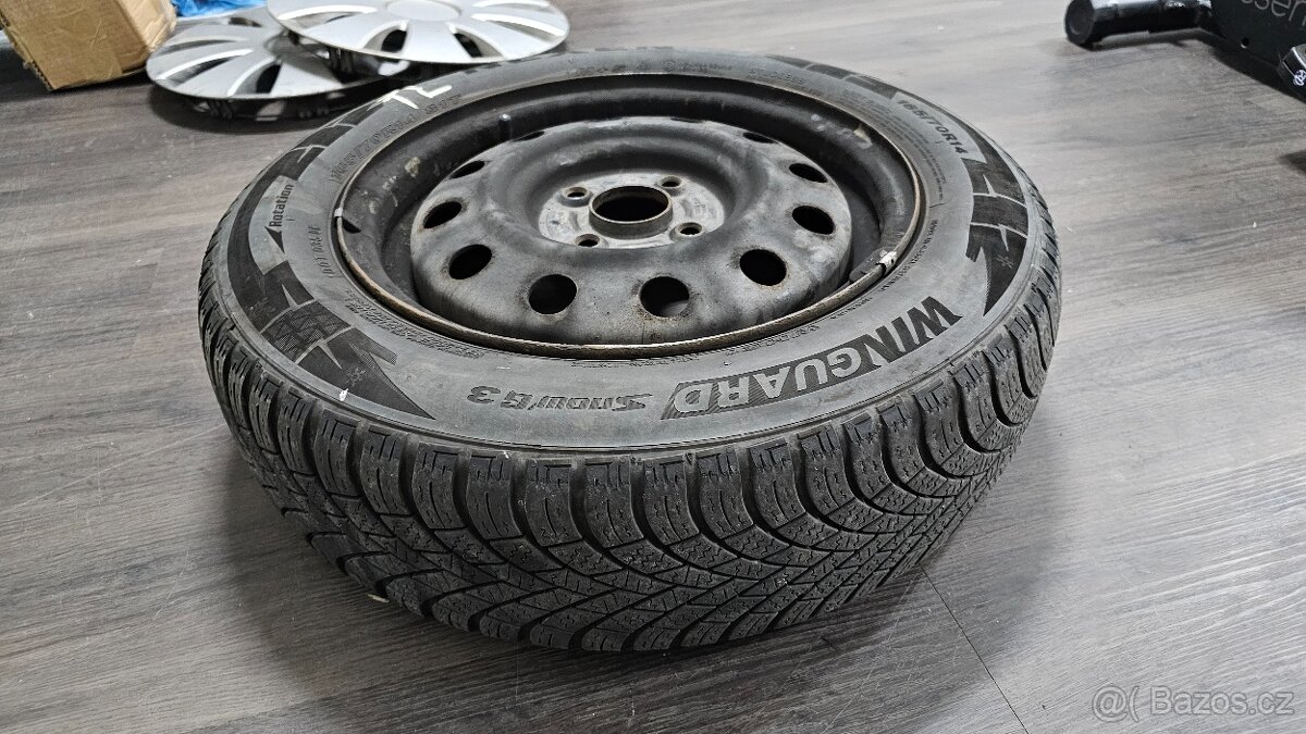 Kola 4x100 R14 vč. zimních pneu 4 ks, Suzuki Swift - 4