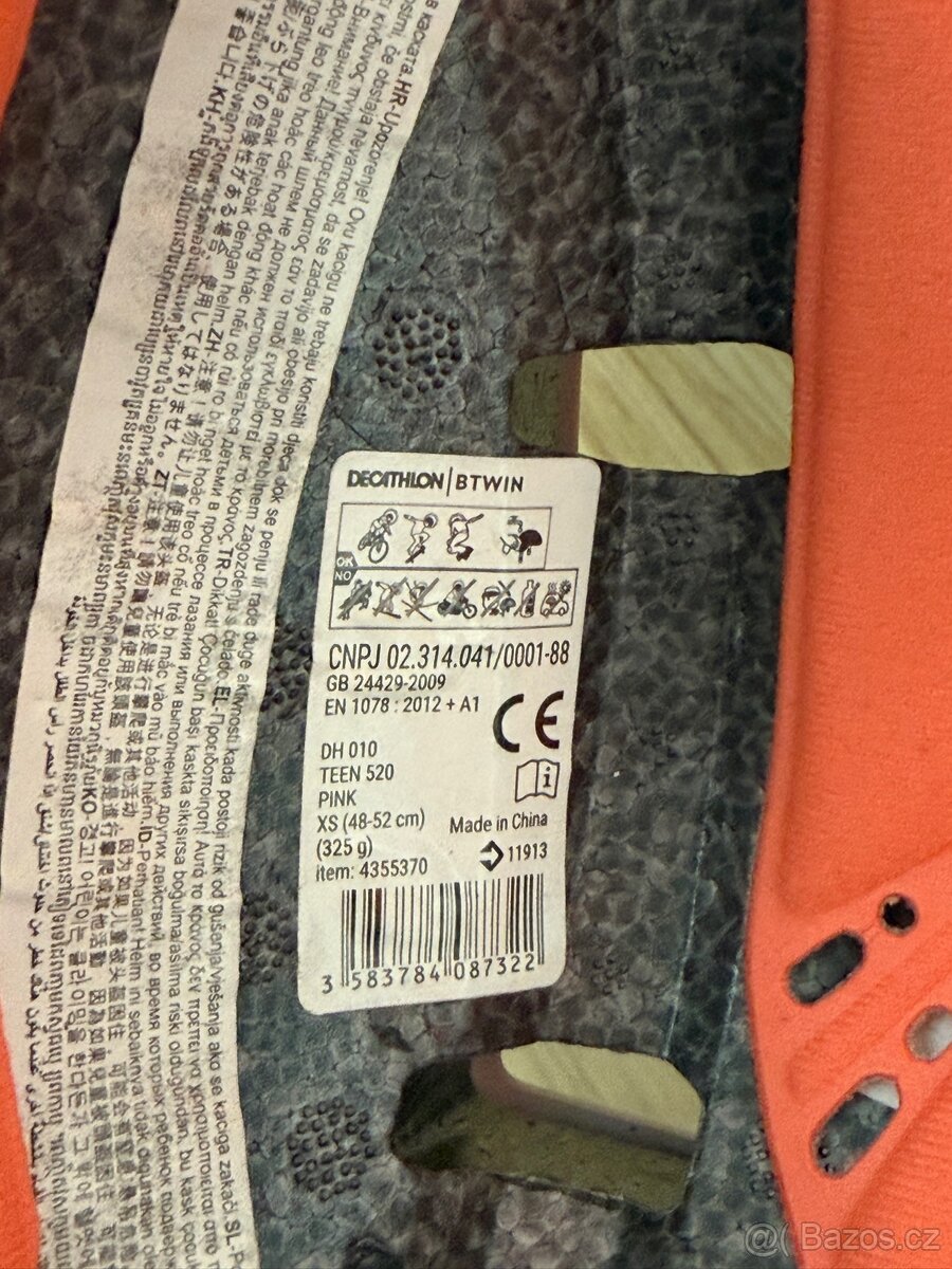 Dětská přilba XS 48-52cm - 4