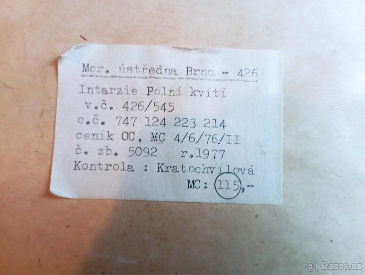 Intarzie - obrazy 70 - tá léta - RETRO - 4