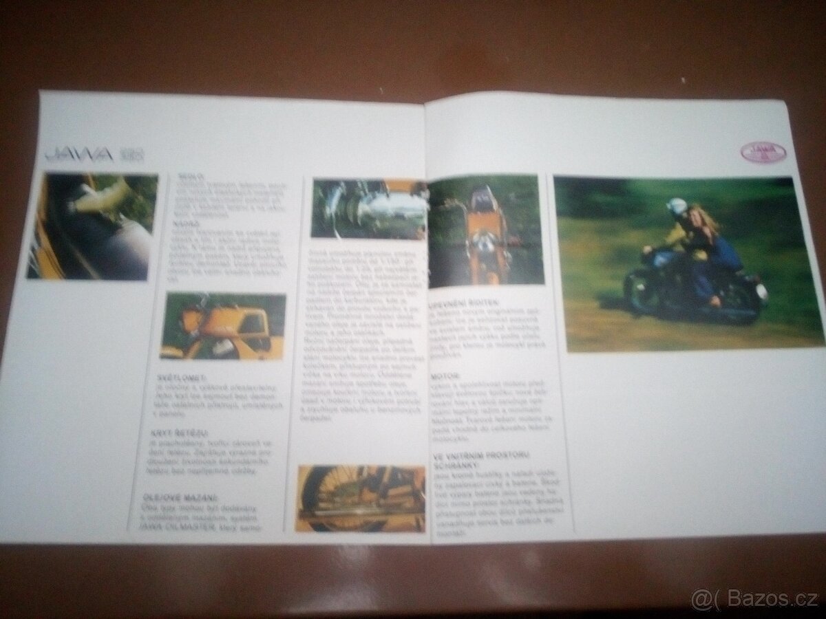 Jawa Bizon-originální prospekt - 4