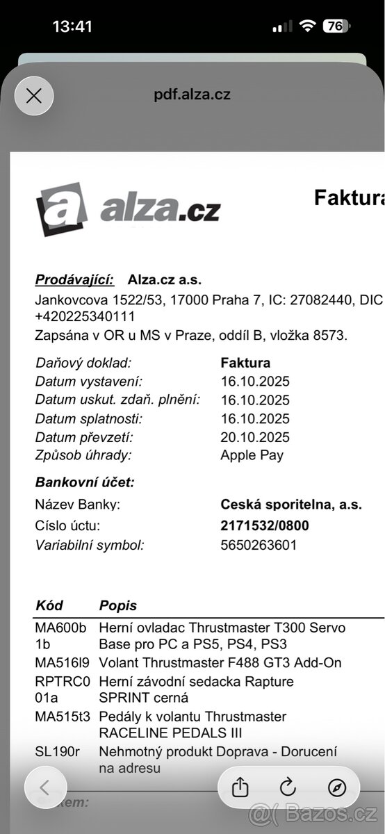 Komplet závodní sedačka - 4