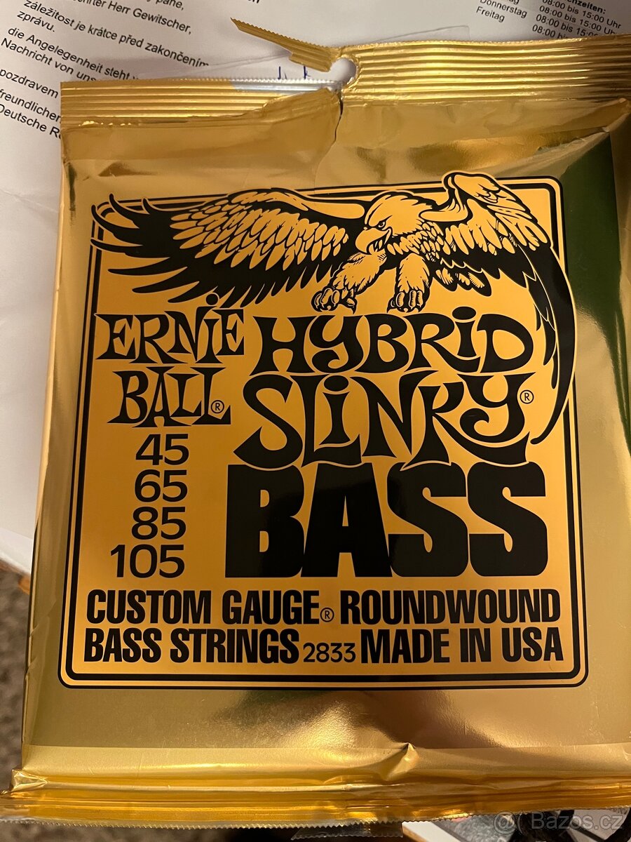 Baskytara Fender - set - 4