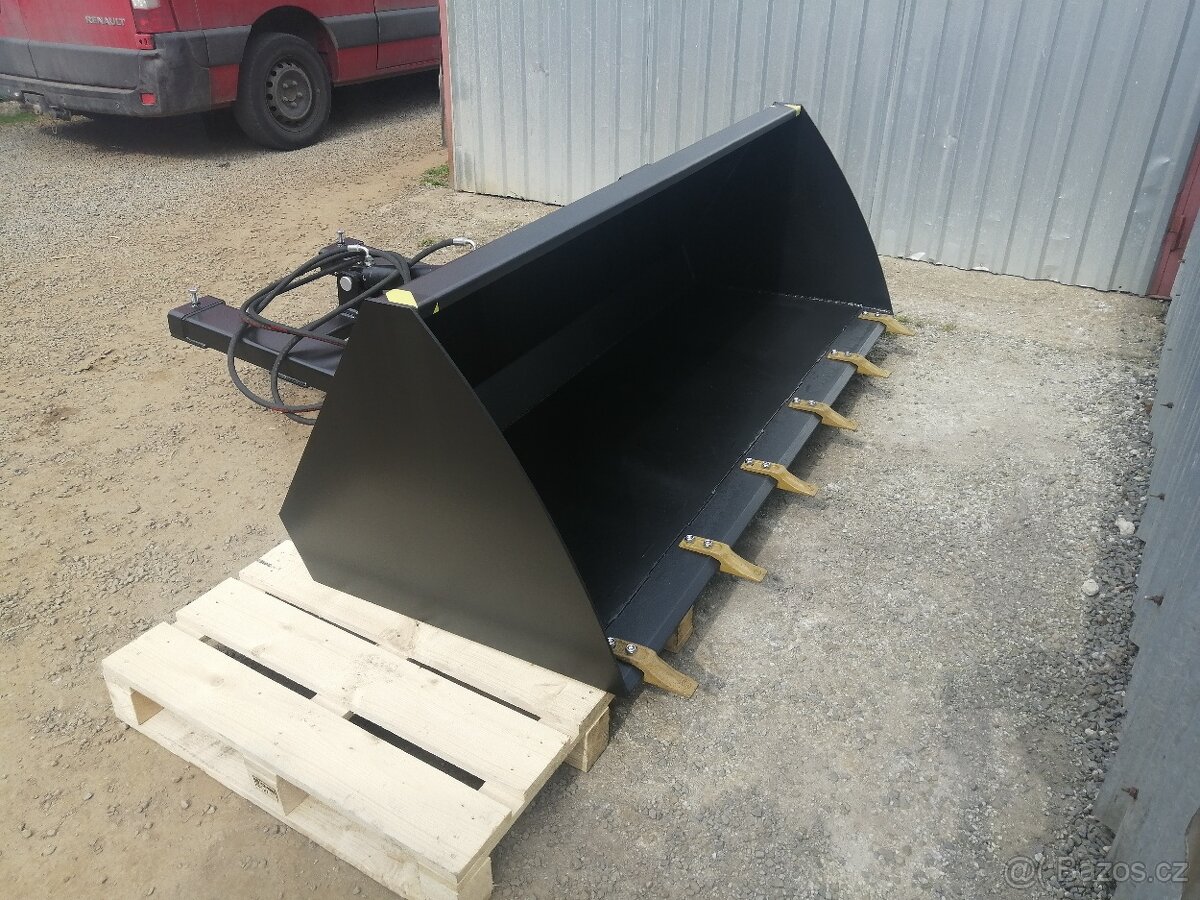 Hydraulická lopata na vzv, lžíce na destu - 4