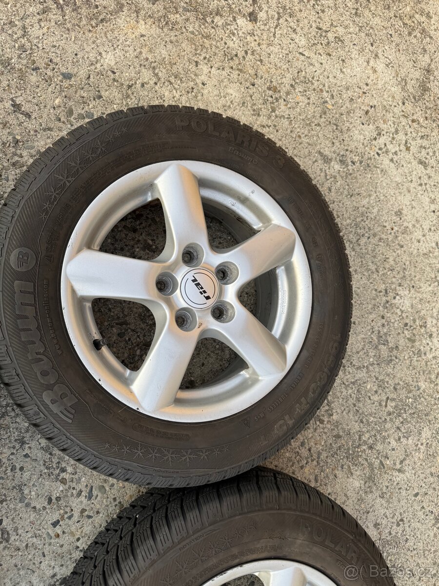 Alu kola se zimní pneu 195/65R15 - 4