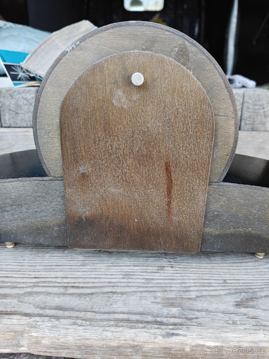 Starožitné krbové hodiny Weimar - 4