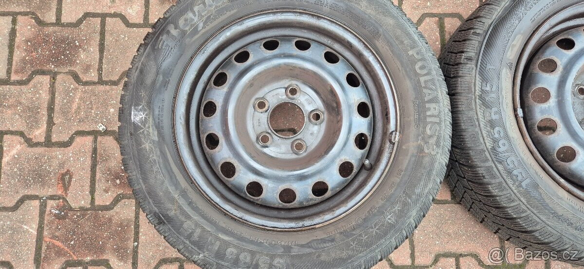 Plechové disky 6x15 5x114,3 ET46 střed 67 Kia Hyundai - 4