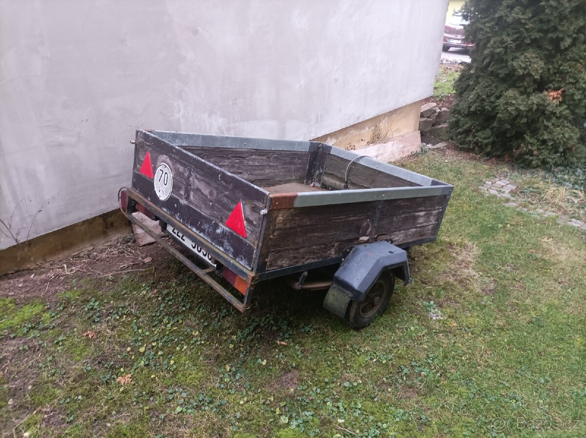 Přívěsný vozík bez TP - 4