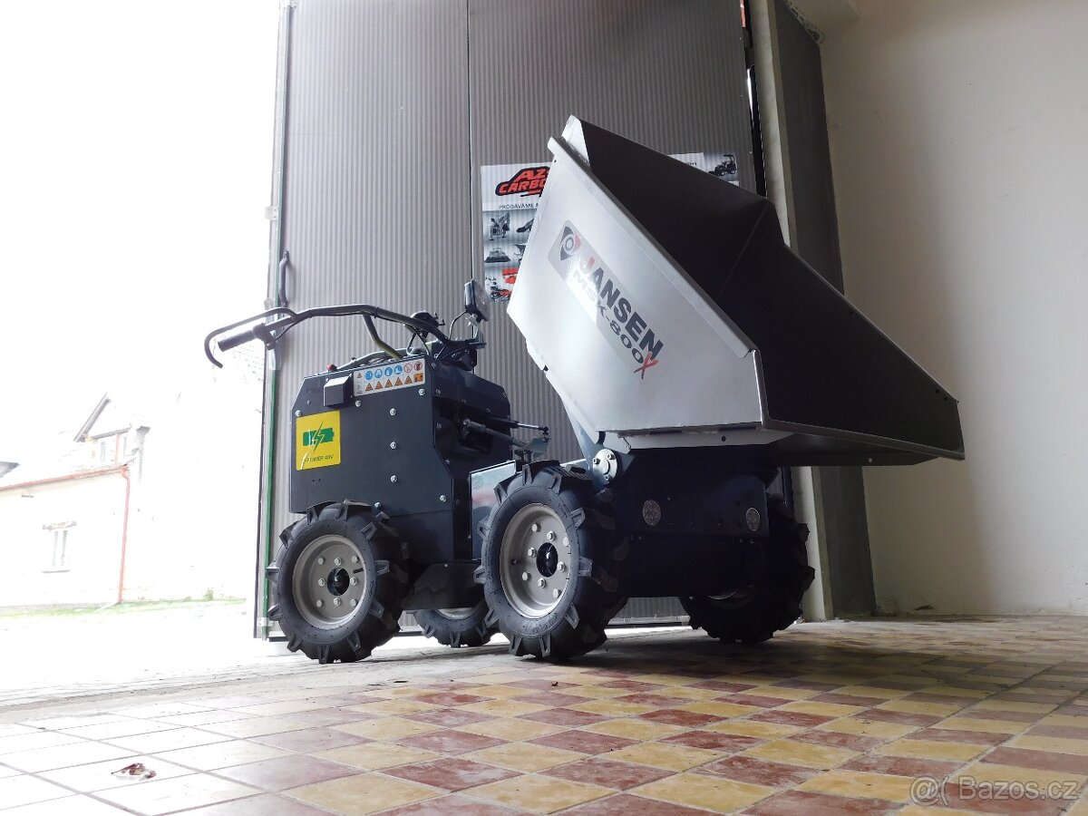 Jansen MSK-800X kĺoubový kolový elektrický damper - 4