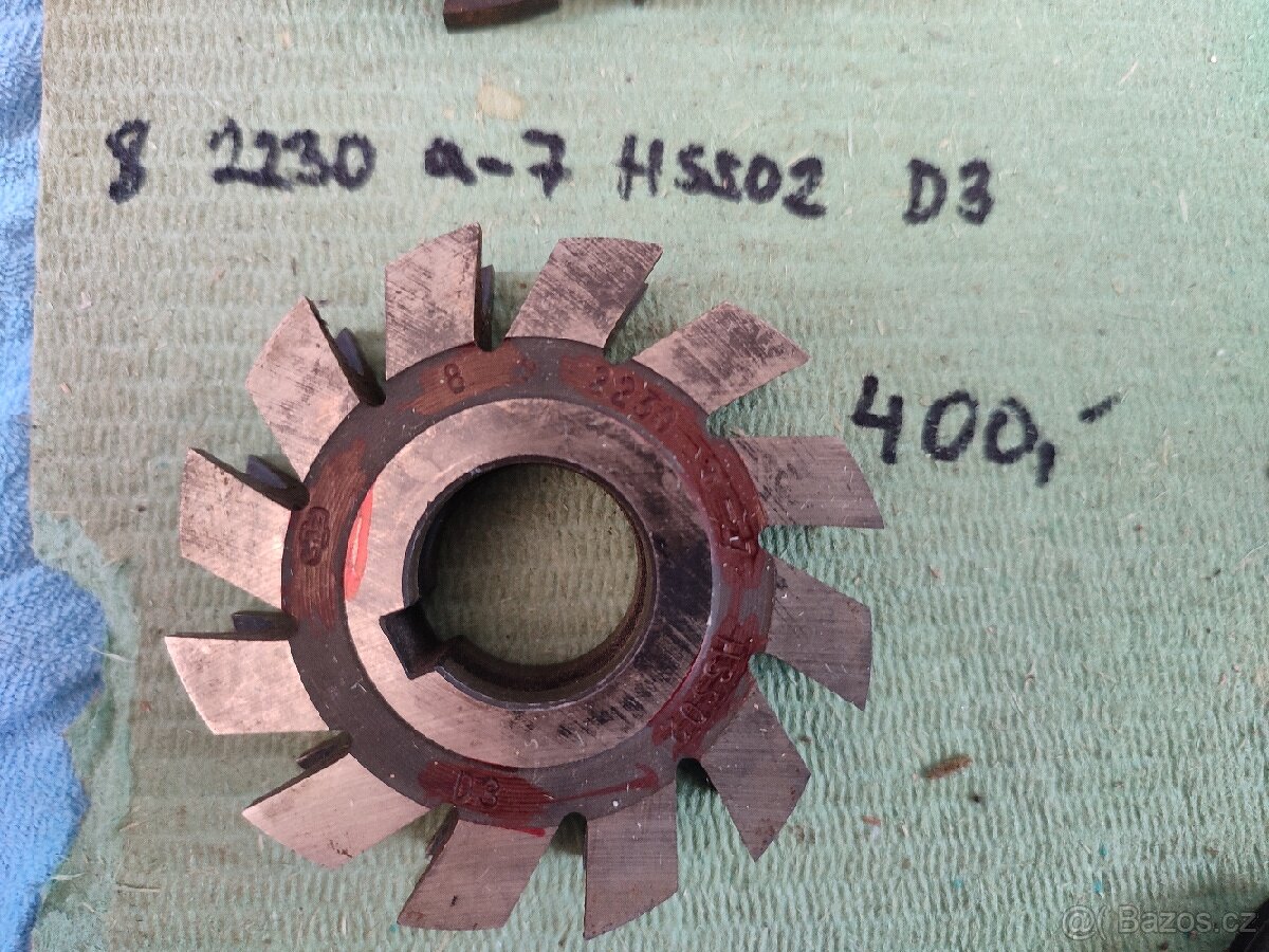 Kotoučová fréza půlkruhová vydutá - 4