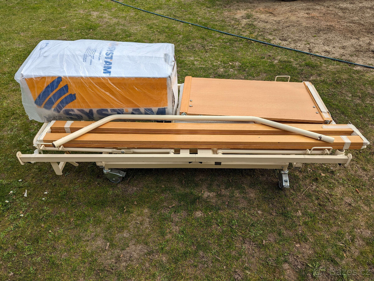 Elektricky polohovatelné pojízdné lůžko - 4