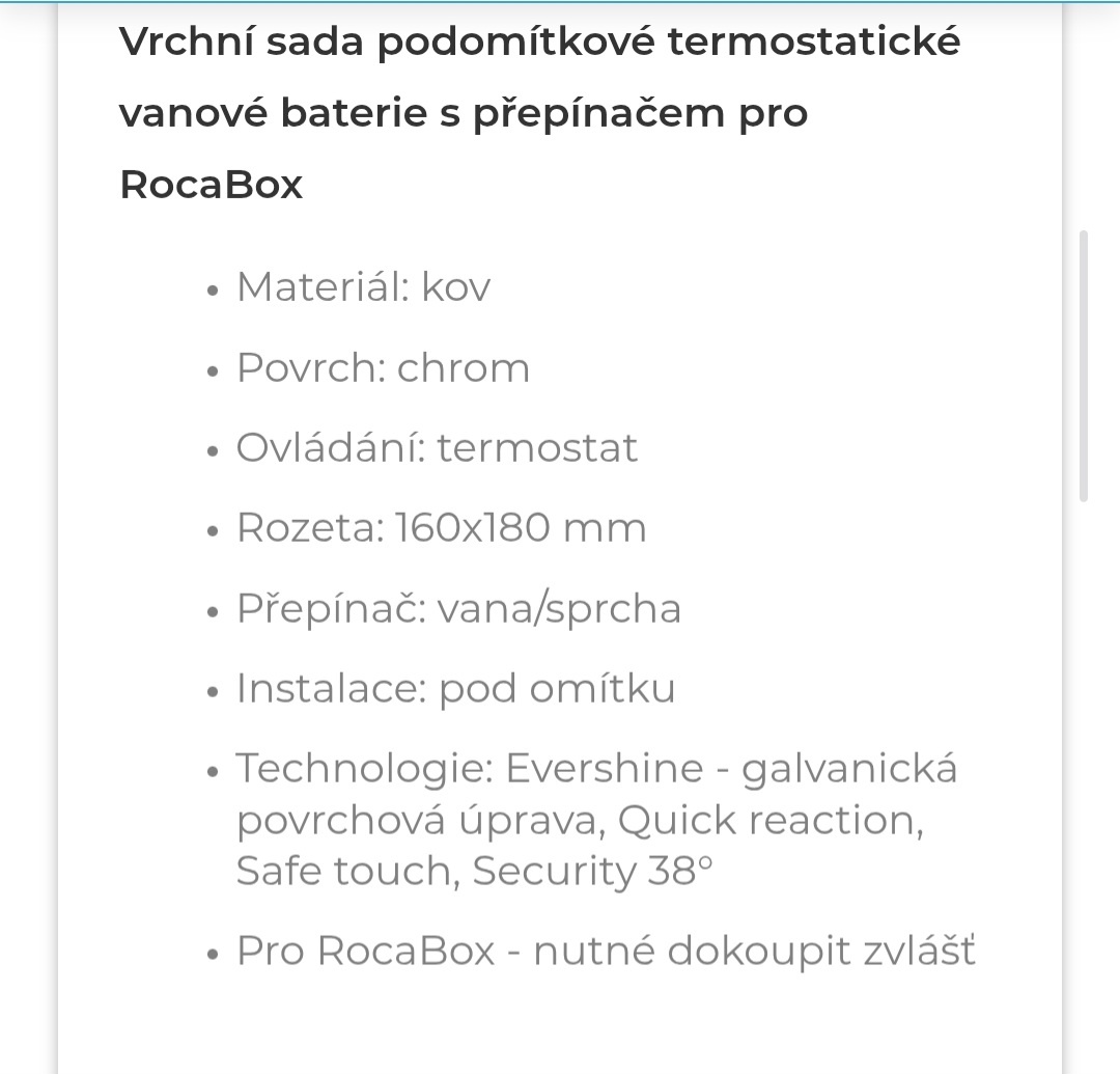 Podomitková baterie Roca pro 2 spotřebiče - 4