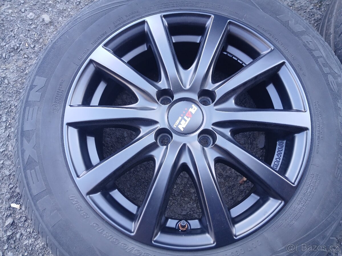 Sada ALU kol Platin 185/65R15 letní - 4