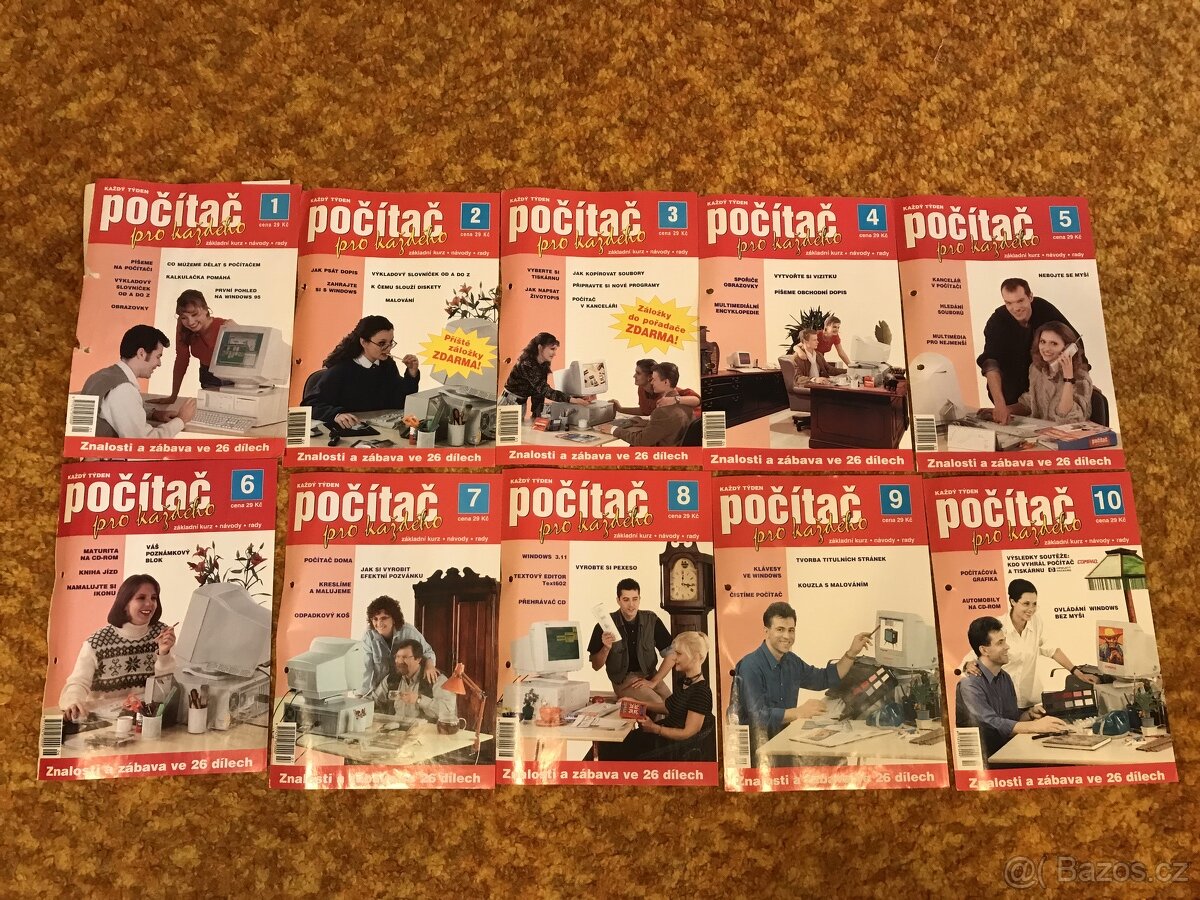 Raritní týdeník Počítač pro každého - 4