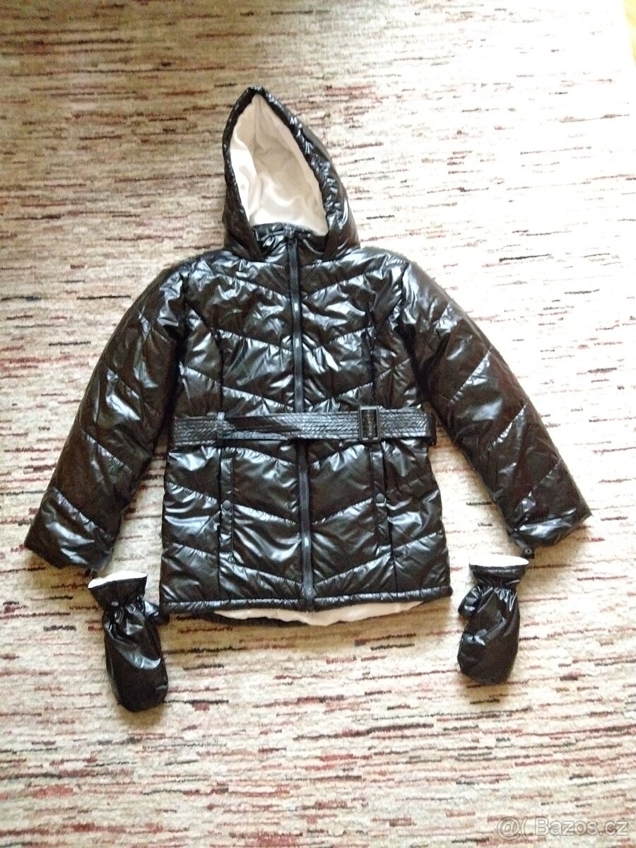 Dívčí zimní kabát Bonprix 152/158 - 4