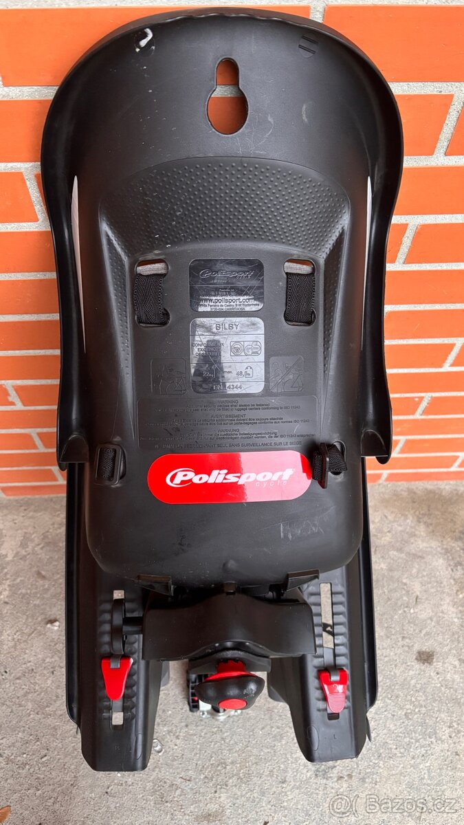 Polisport Bilby dětská sedačka černo-šedá - 4