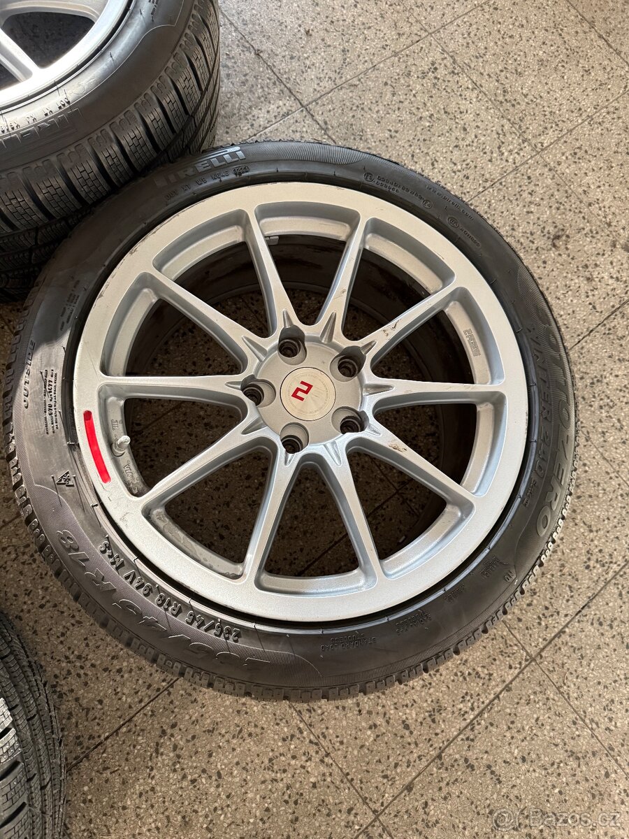 Sada kol 2forge ZF8 R18 5x130 zimní pneu - 4