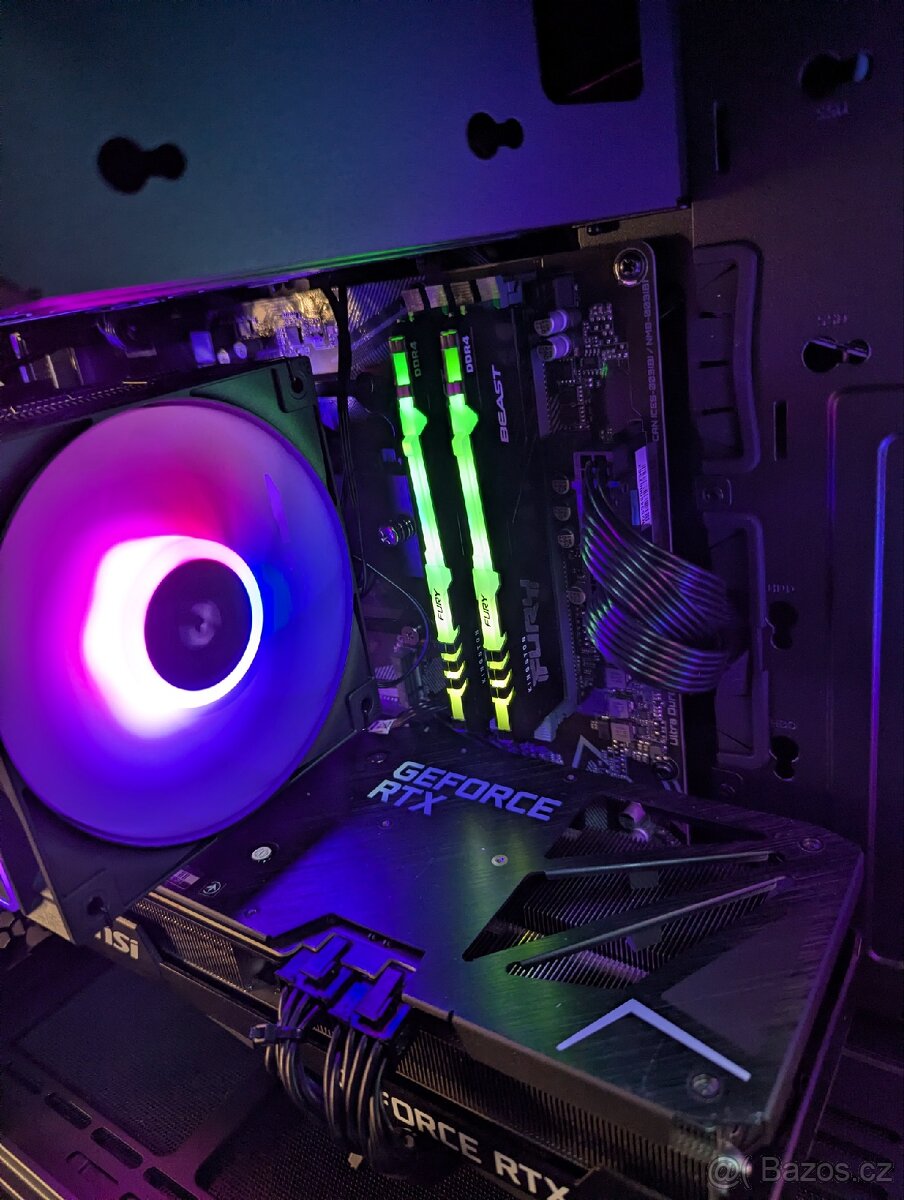 Herní PC: Ryzen 7 5700 / RTX 3070ti/ 16gb RAM/ záruka - 4