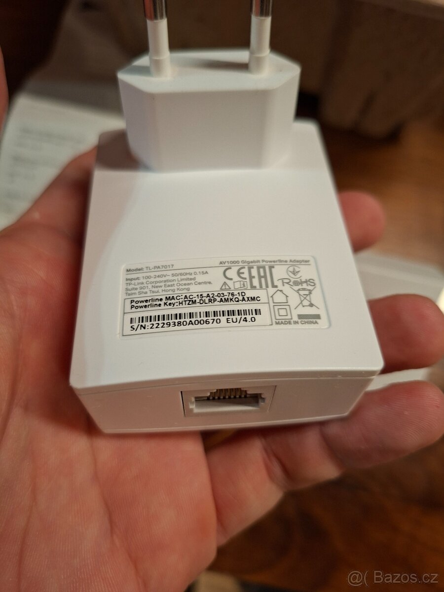 TP-Link TL-PA7017 KIT – Gigabit AV1000, nepoužité - 4