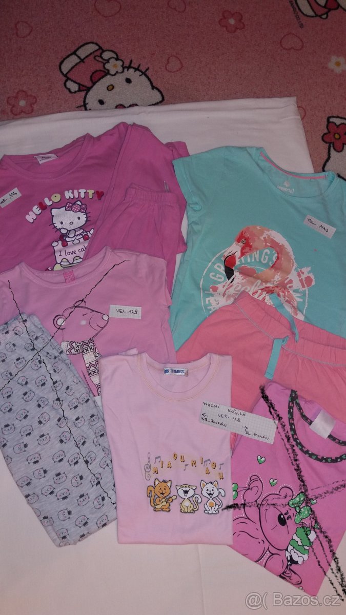 Dívčí pyžámka vel.116-146 - 4