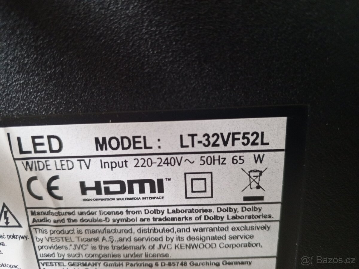 Televize JVC LT32VF52L - 4