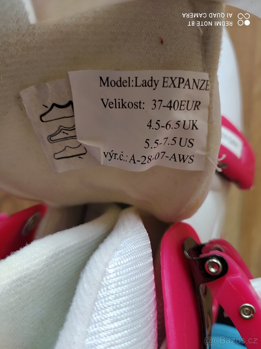 Prodám dívčí brusle.Super stav. - 4