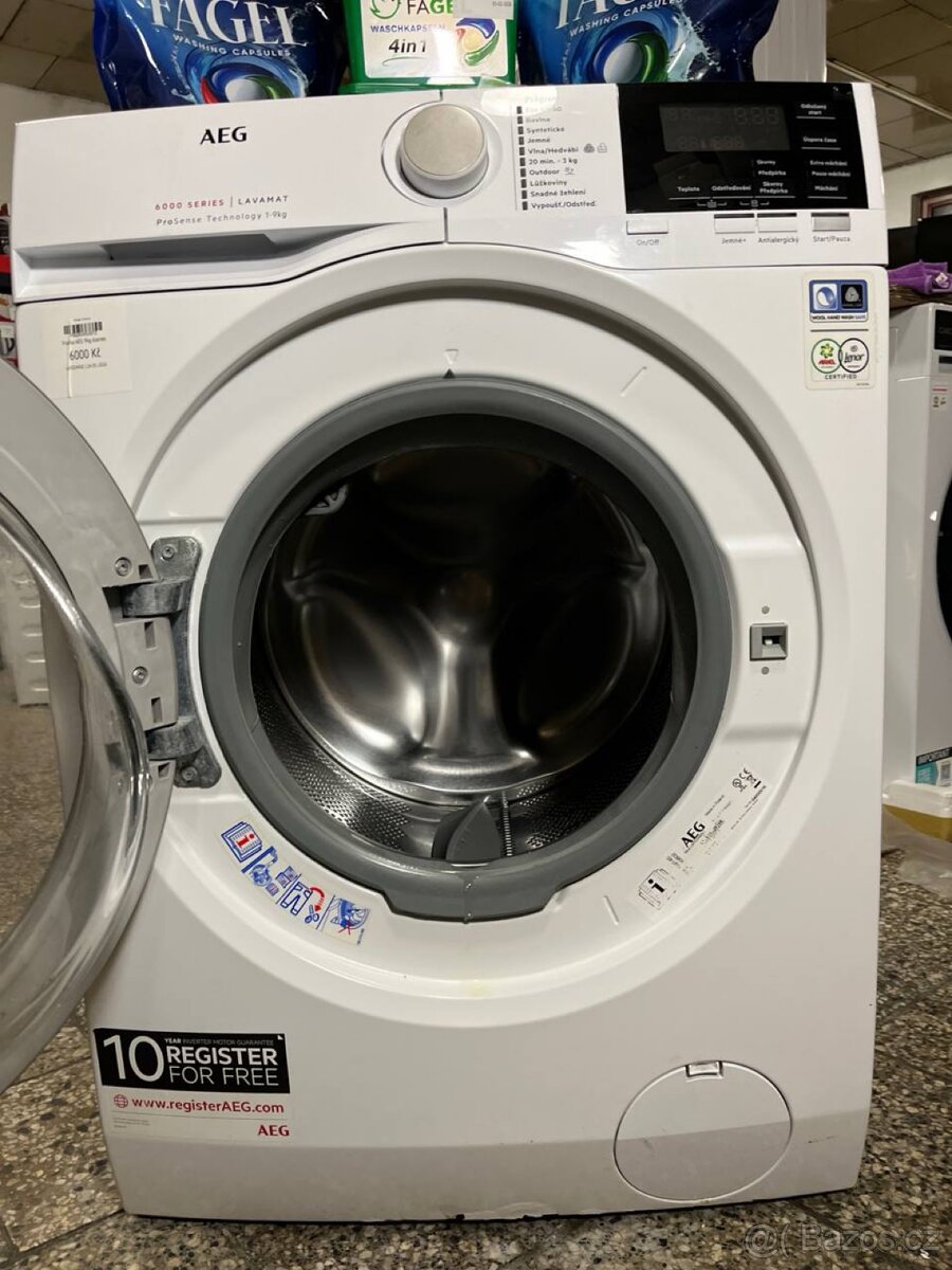 Pračka 9 kg – AEG 6000 Series ProSense - 4