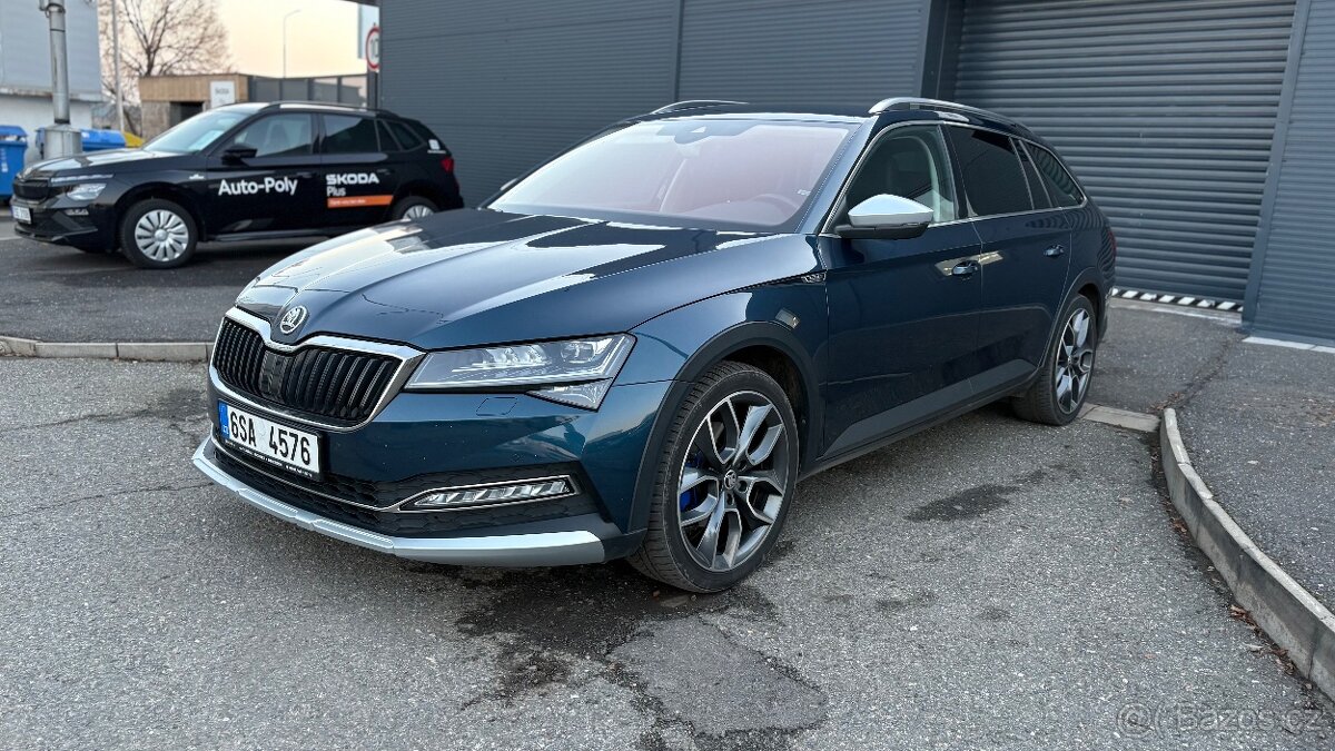 Superb 3 scout fl. Webasto, 360, tažné, Canton, DDC - 4