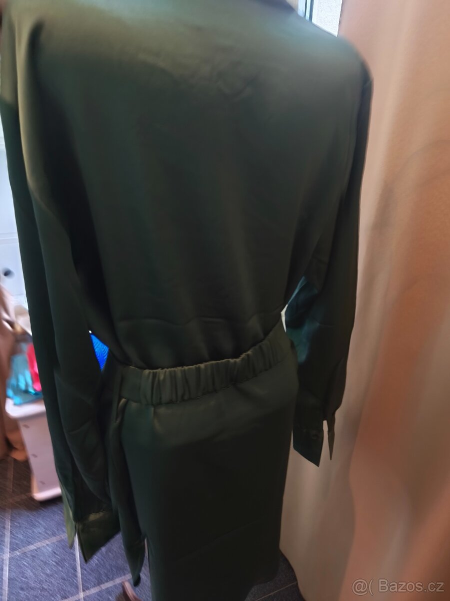 Nová krásná saténová blůza 2 xl - 4