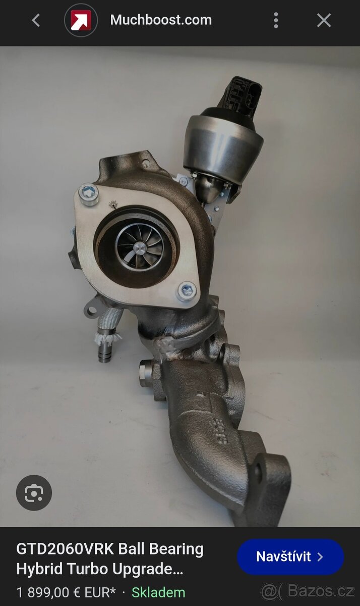 Turbo GTD2060VRK pro 2.0TDI CR VAG - 4