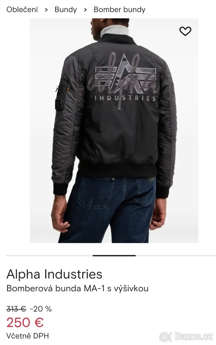 NOVÝ bomber Alpha Industries - XL (L) - 4