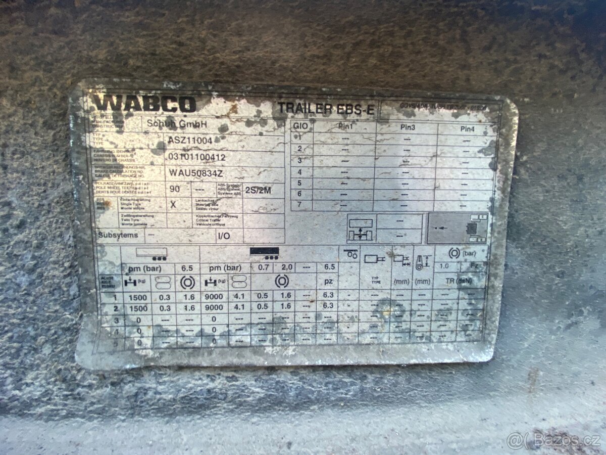 Tandemový návěs/přívěs/vlek Schuh - 4