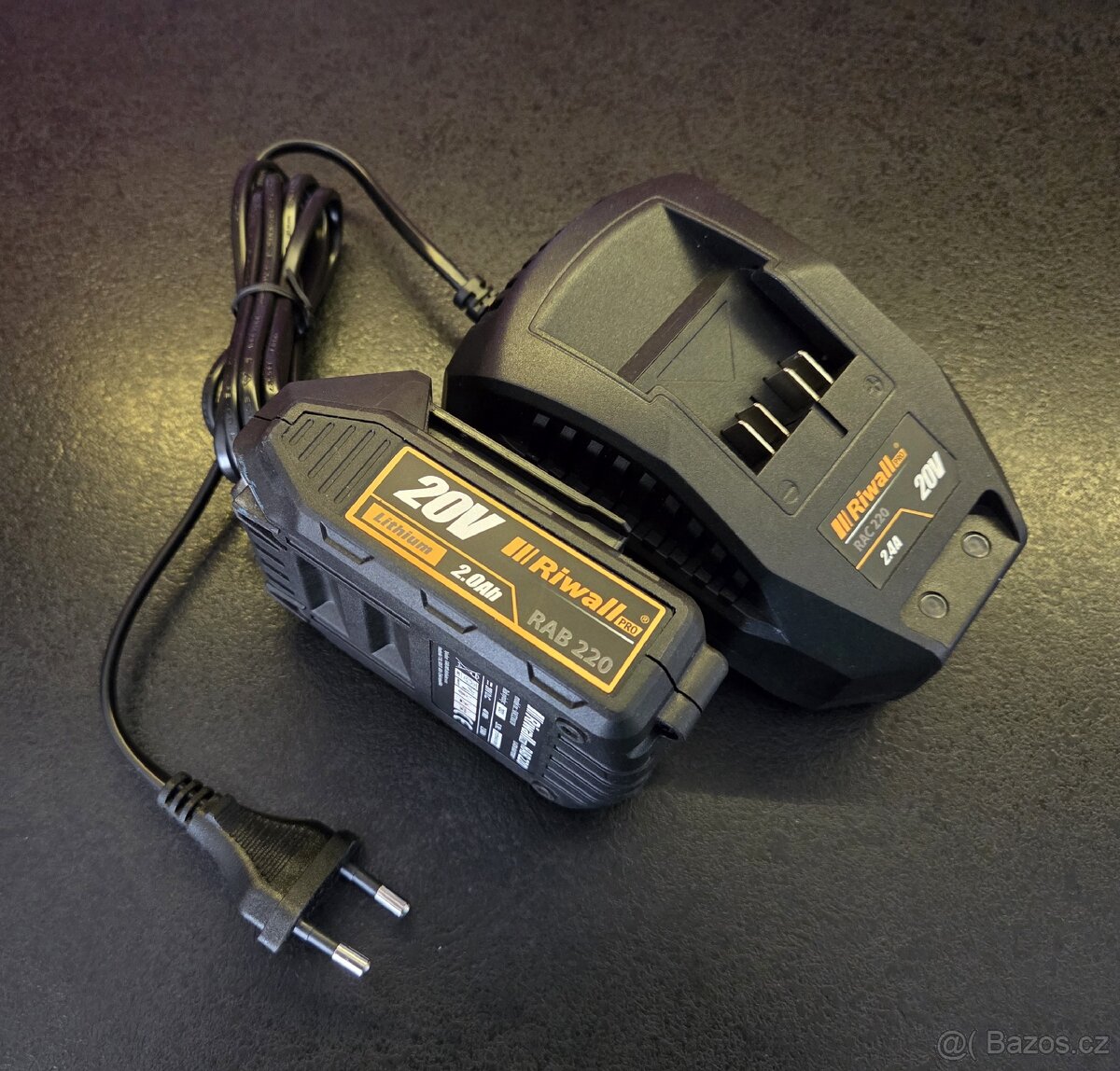 RALT 2320 set - vyžínač s aku motorem 20 V + 1x 2Ah baterie - 4