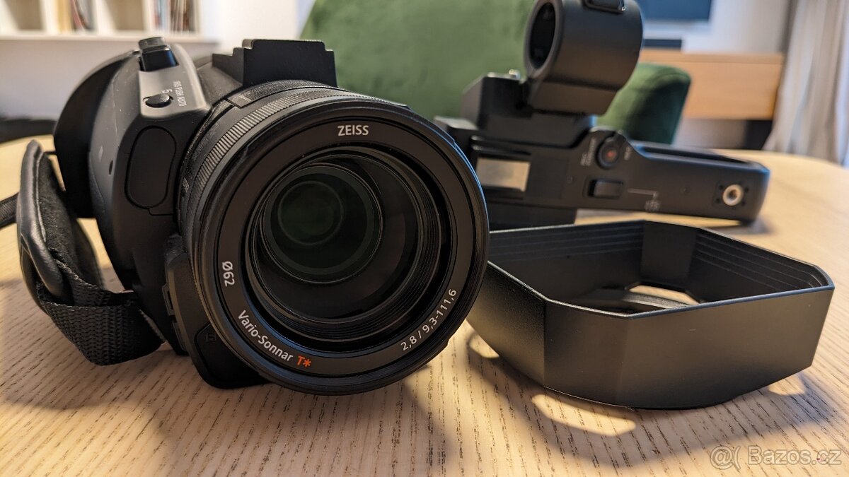 SONY PXW-X70, statív, Manfrotto MHXPRO-3W, RODE NTG3 - 4