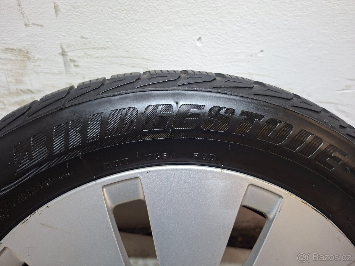 Alu kola R16 5x112 Mercedes + zimní pneu 205/55/16 MO - 4