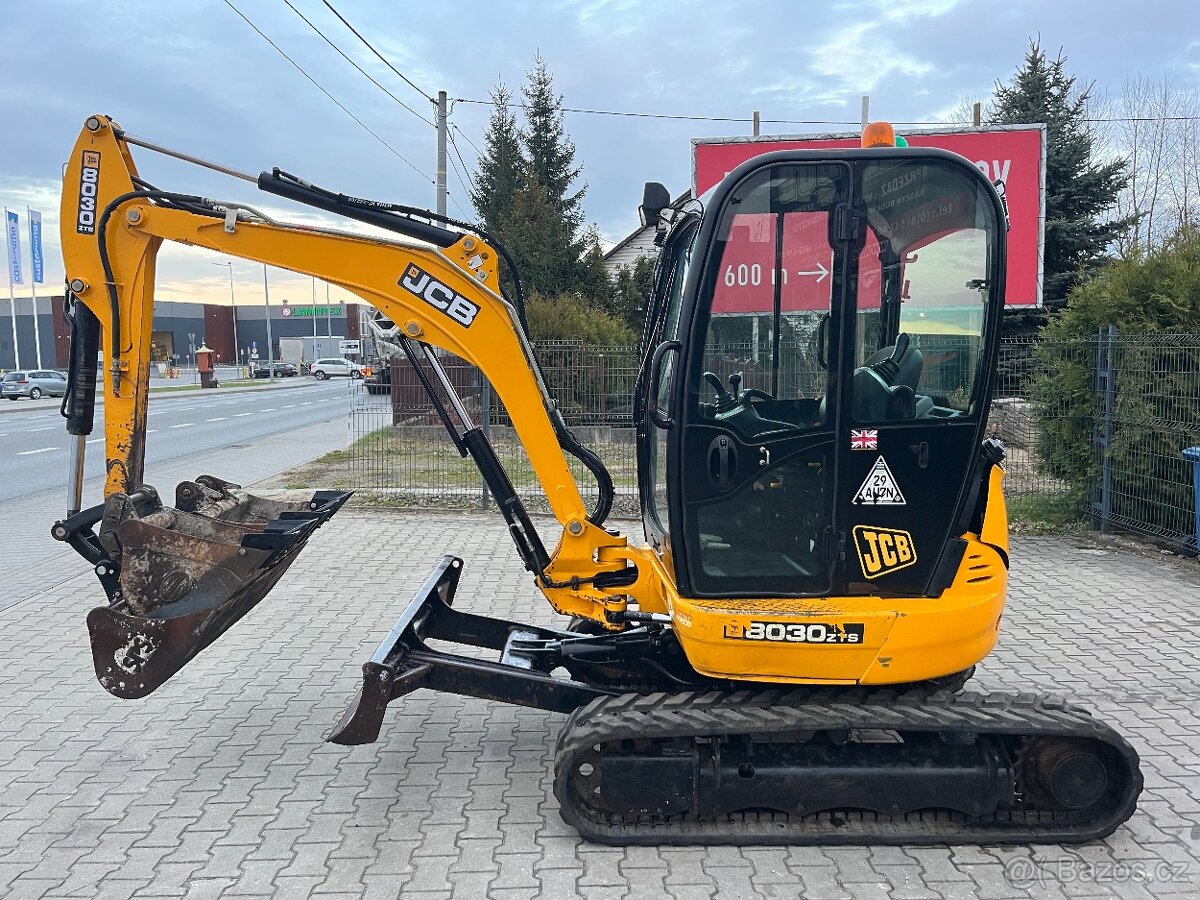 Minibagr minirypadlo JCB 8030 ZTS, Kubota Yanmar, 2018 rv - 4