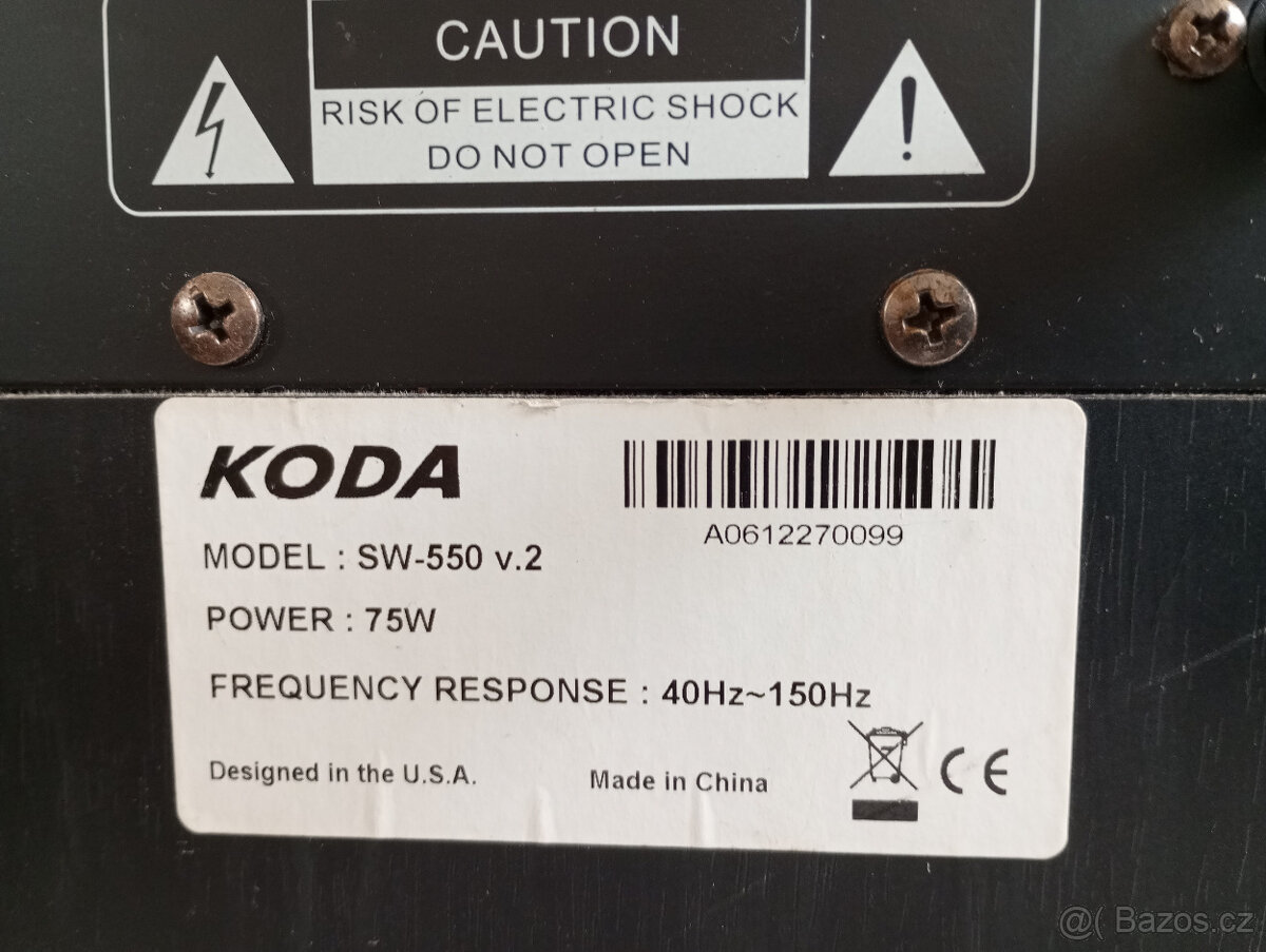 SUBWOOFER KODA SW-550 - 4