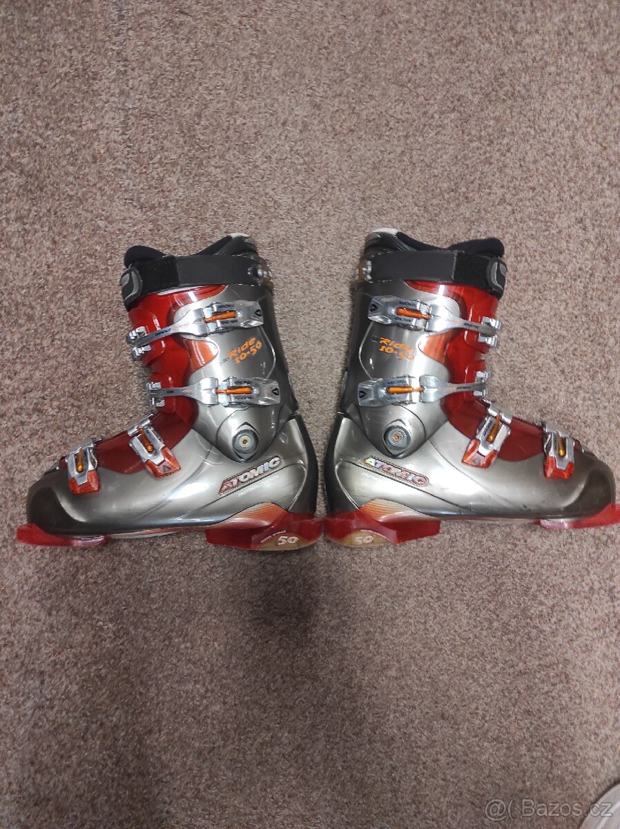 Lyžařské sjezdové boty, lyžáky ATOMIC, vel 43, stélka 27,5 - 4