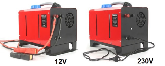 Nezávislé topení 8kW naftový ohřívač na 12V nebo 230V - 4