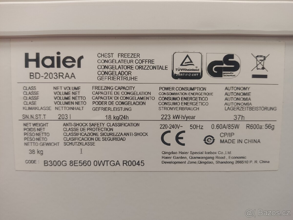 Mrazák pultový - 4