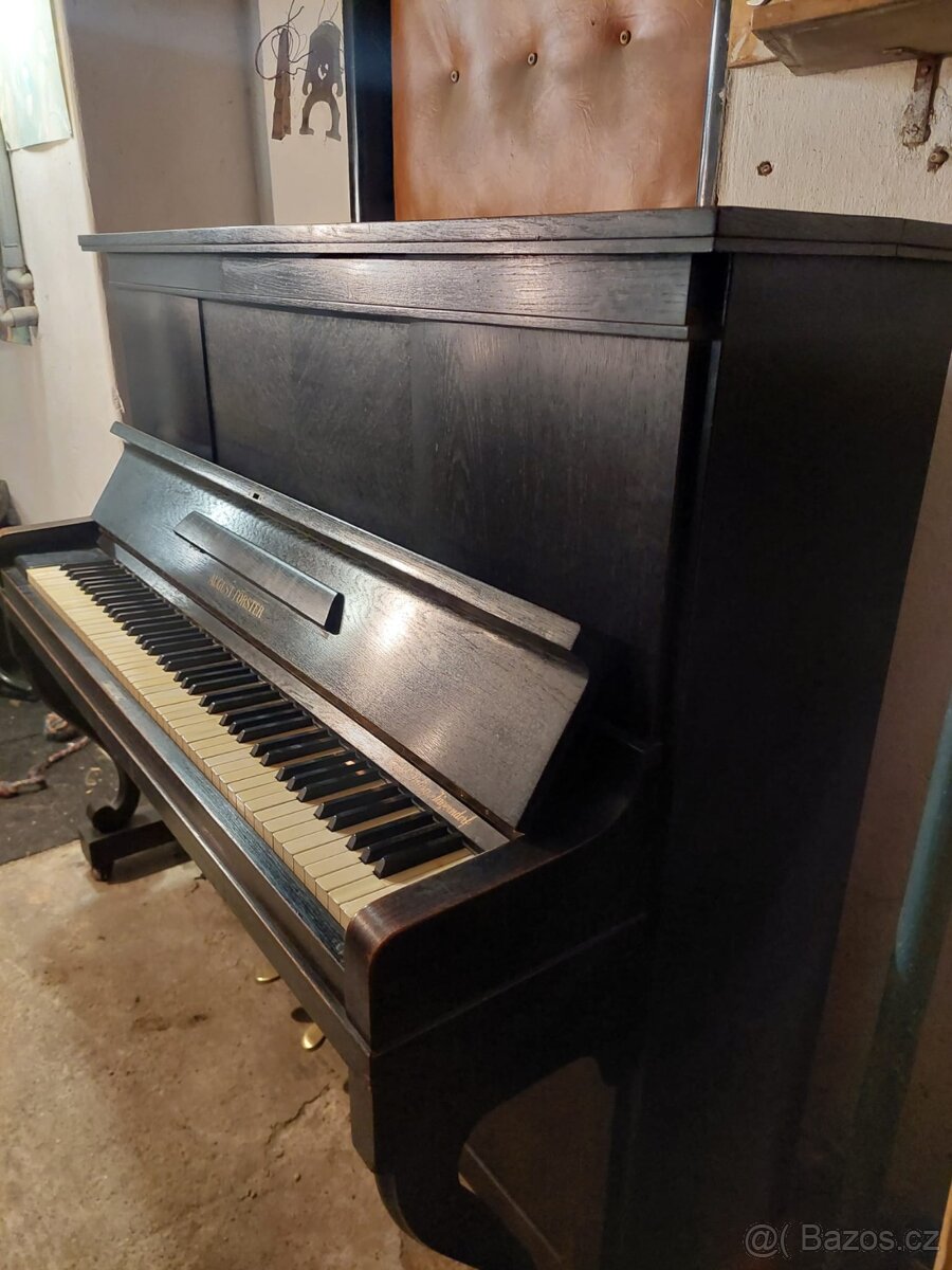 Prodám pianino značky August Förster - 4