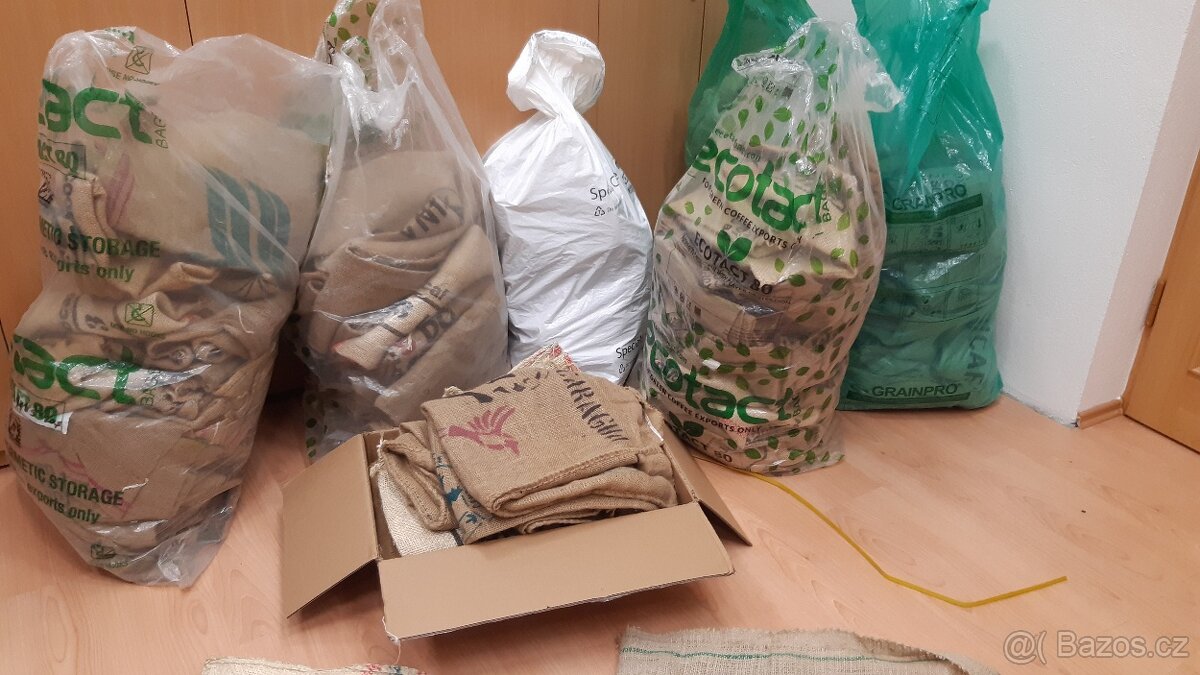 Jutové pytle od kávy - 4