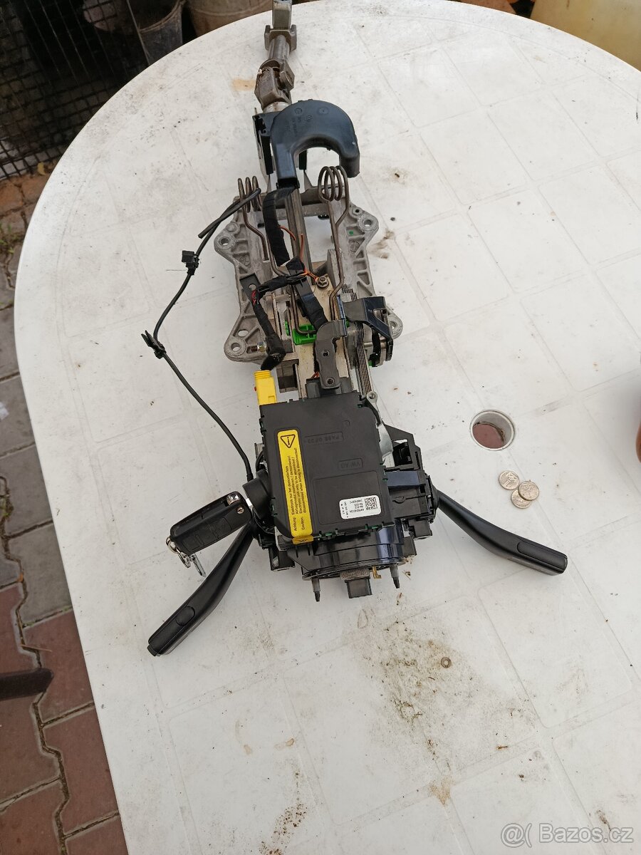 Volantova tyč řízení komplet golf 5 - 4