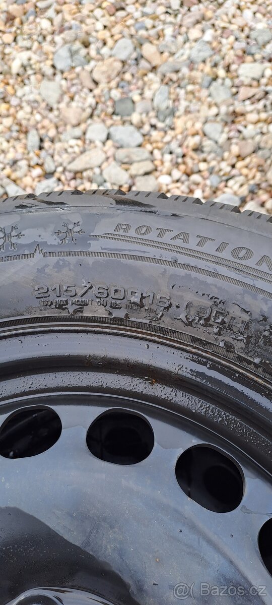 215/60/R16 VW zimní sada - 4