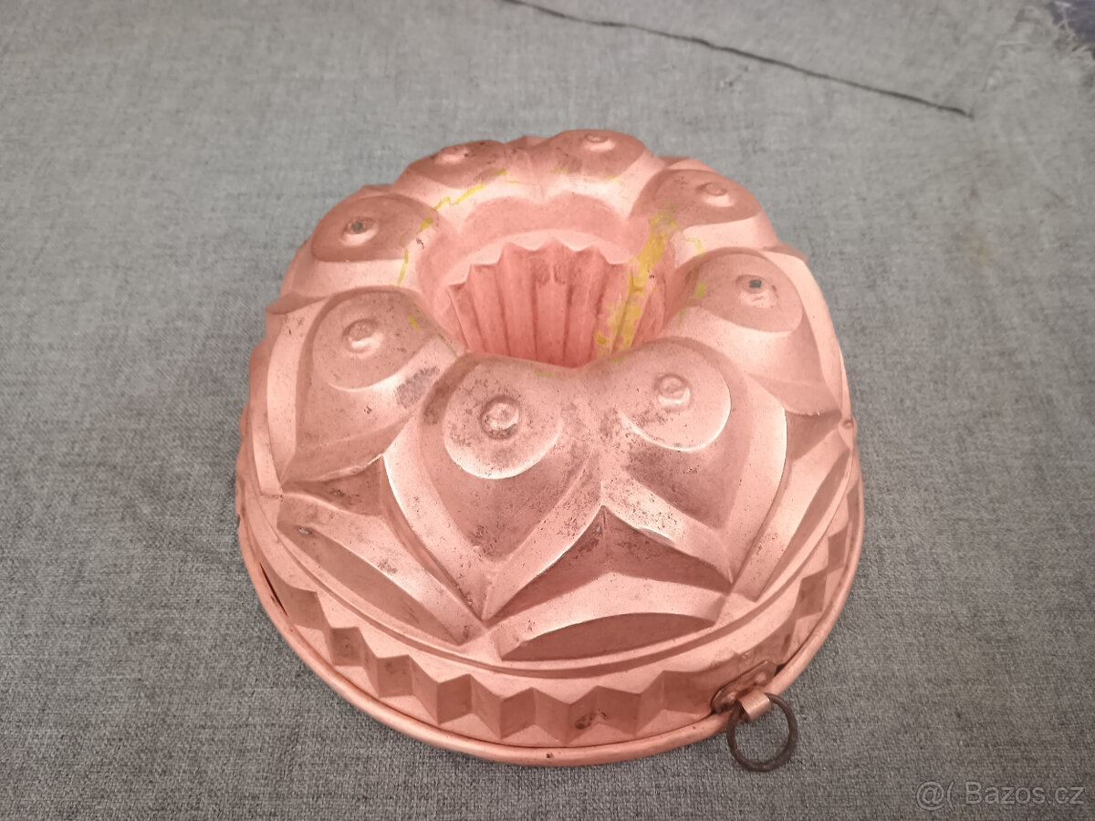 Stará měděná bábovka - 4