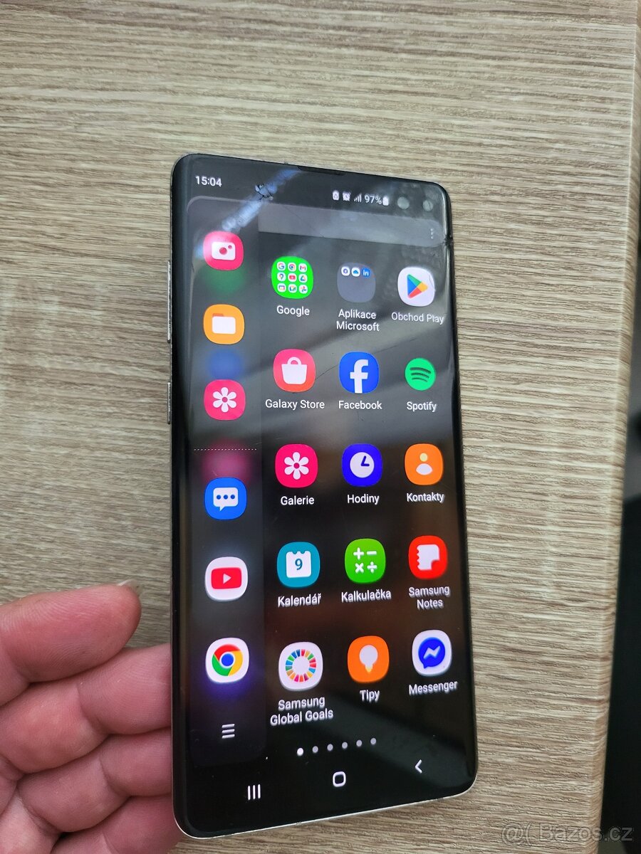 Prodám Sanmsung S10+, dobře fungující, 128GB pamět, super zn - 4