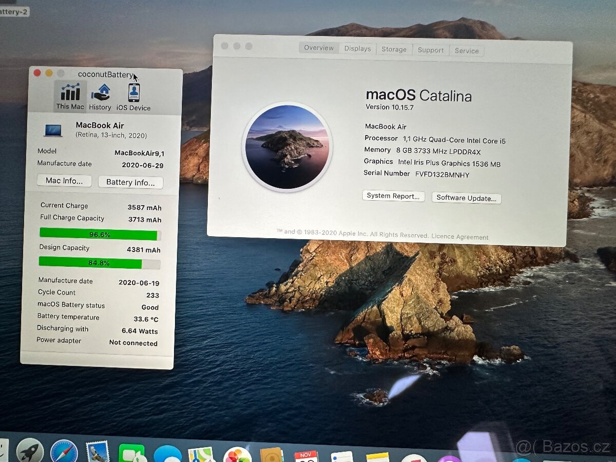 MacBook Air 2020 - i5 - na opravu / díly - 4