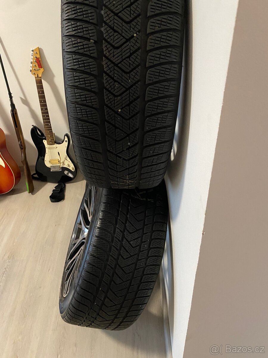 Zimní sada R20 5x112 PIRELLI DOT 2021 BMW, Mercedes Benz - 4