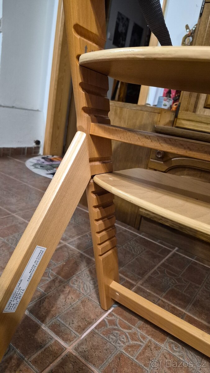 Jídelní židlička s nastavitelnou výškou - 4