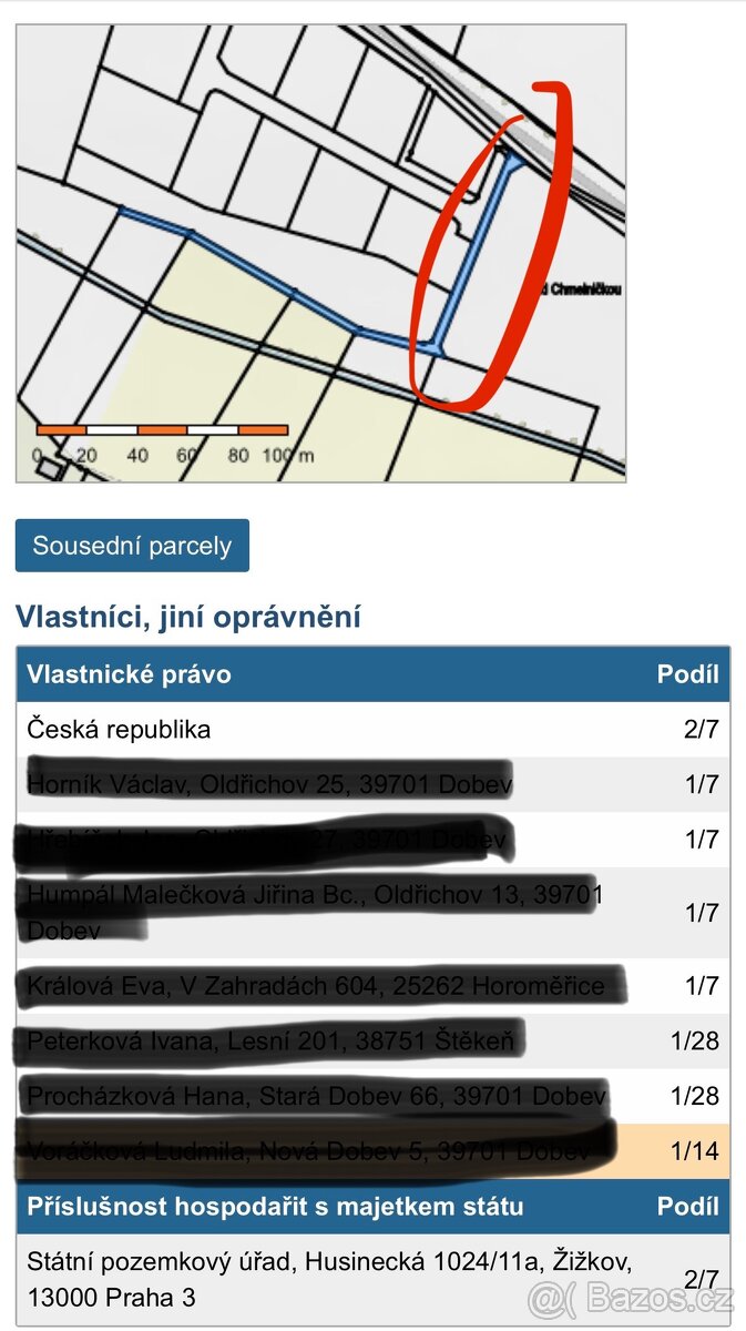 Investiční pozemek 1209 m² - 4