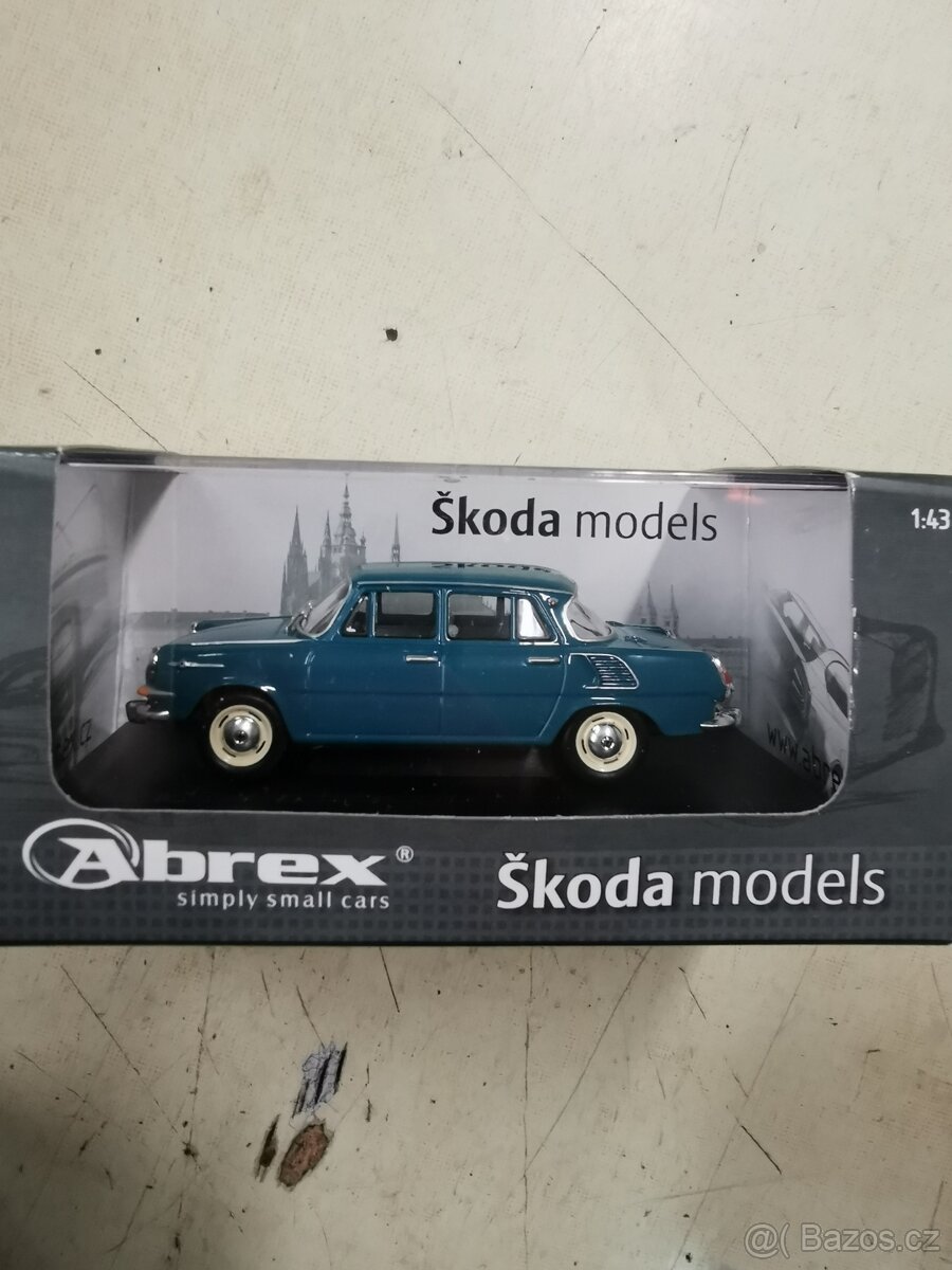 Modely autíček Škoda, Abrex. - 4